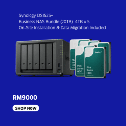 Synology DS1525+ Business NAS Bundle (20TB) | On-Site Installation & Data Migration Included